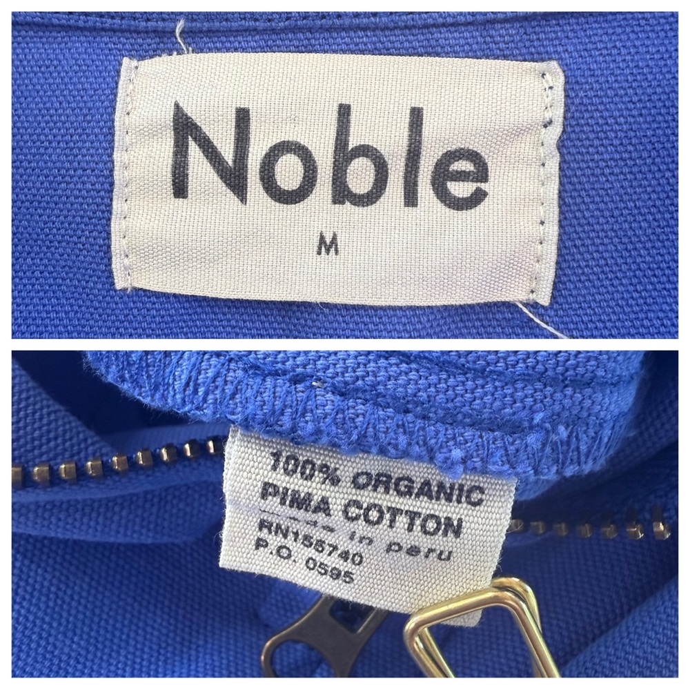 Noble Blue Utility Jumpsuit - Picture 11 of 16